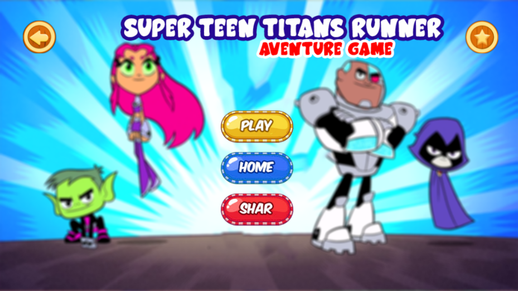 Teen titans Game hero fight Go - عکس بازی موبایلی اندروید