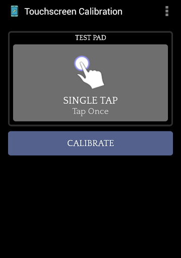 Touchscreen Calibration - عکس برنامه موبایلی اندروید