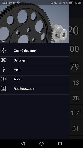 RC Car GearCalc - Image screenshot of android app