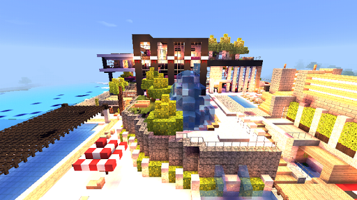 Redstone Houses for MCPE 🏚️ - عکس برنامه موبایلی اندروید