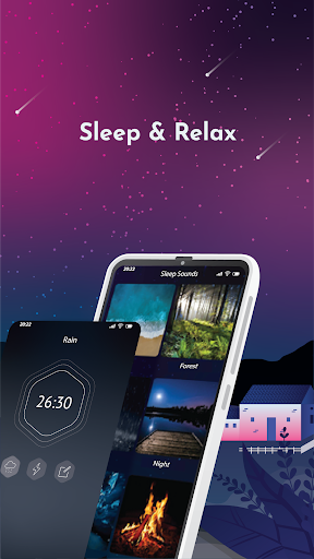 Sleep Sounds - relaxing sounds - Image screenshot of android app