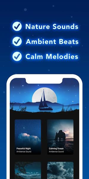 Sleep Sounds: sleep & relax - Image screenshot of android app