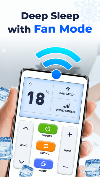 AC Remote for Universal AC - Image screenshot of android app