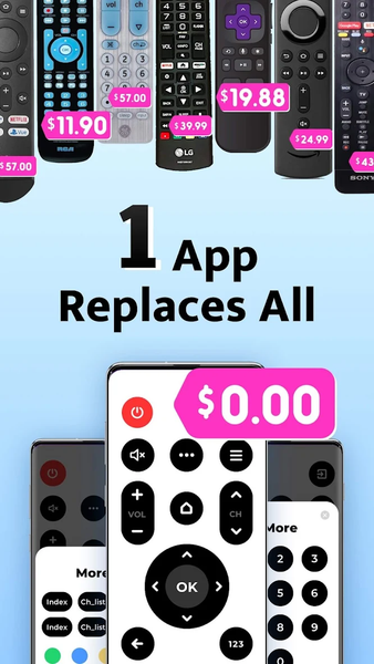 Remote Control for TV - All TV - عکس برنامه موبایلی اندروید