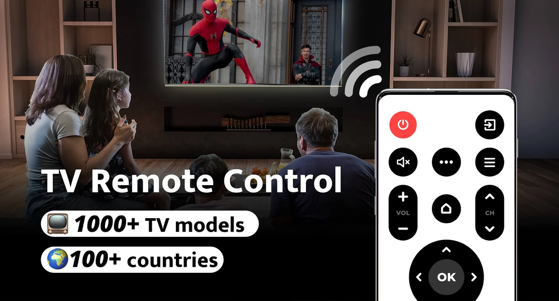 Remote Control for TV - All TV - عکس برنامه موبایلی اندروید