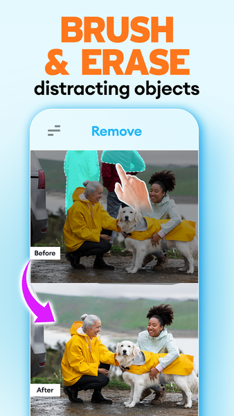 Eraser: Remove unwanted object - Image screenshot of android app