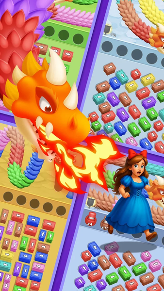 Save the Girl: Dragon Puzzle - عکس بازی موبایلی اندروید