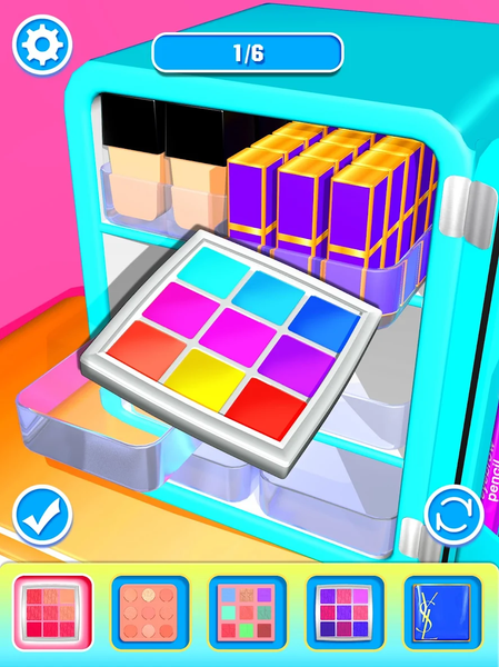 Makeup Organizing: Girl Games - عکس بازی موبایلی اندروید