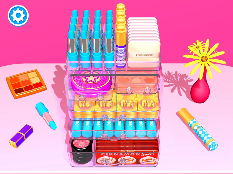 Makeup Organizing: Girl Games - عکس بازی موبایلی اندروید