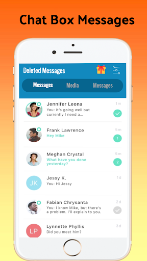Restore: Recover deleted message - Image screenshot of android app