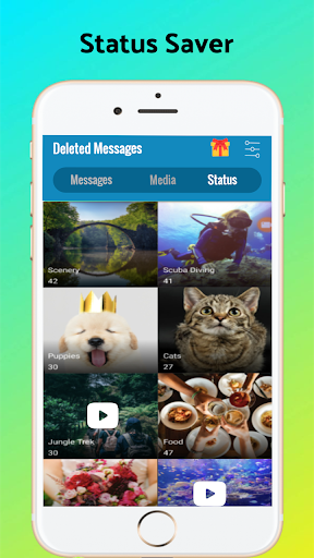 Restore: Recover deleted message - Image screenshot of android app