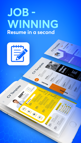 CV Maker online Resume builder - Image screenshot of android app