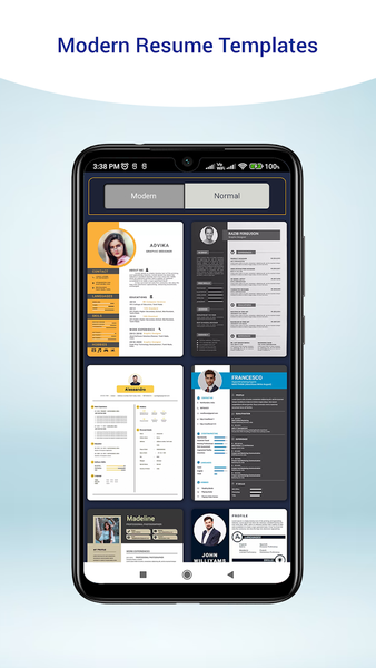 Resume builder - CV maker - Image screenshot of android app