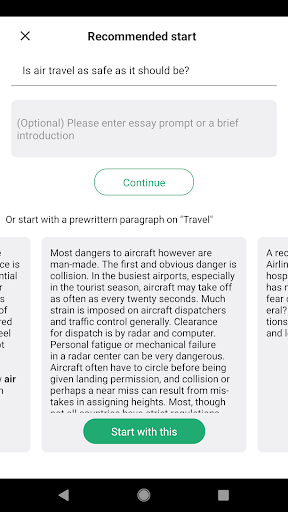 EssayBot - Write Essay For You - Image screenshot of android app