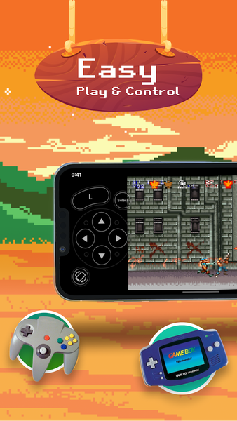Retro Video Game - Gameplay image of android game