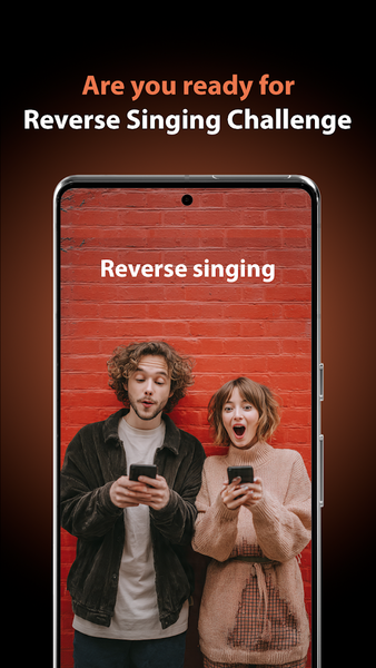 Reverse Audio: Reverse Singing - Image screenshot of android app
