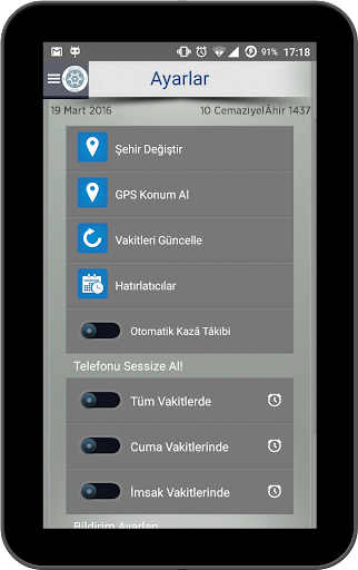 Ezan Vakti - عکس برنامه موبایلی اندروید