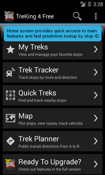 TreKing (CTA • Metra • Pace) - عکس برنامه موبایلی اندروید