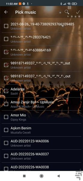 پخش موسیقی - عکس برنامه موبایلی اندروید
