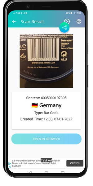 Boycott Products- Scan Barcode - عکس برنامه موبایلی اندروید