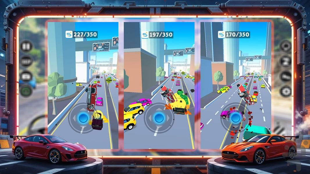 ماشین بازی بی نهایت - Gameplay image of android game