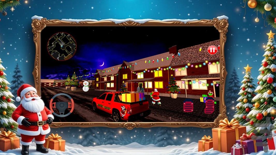 بازی دخترانه بابانوئل - Gameplay image of android game