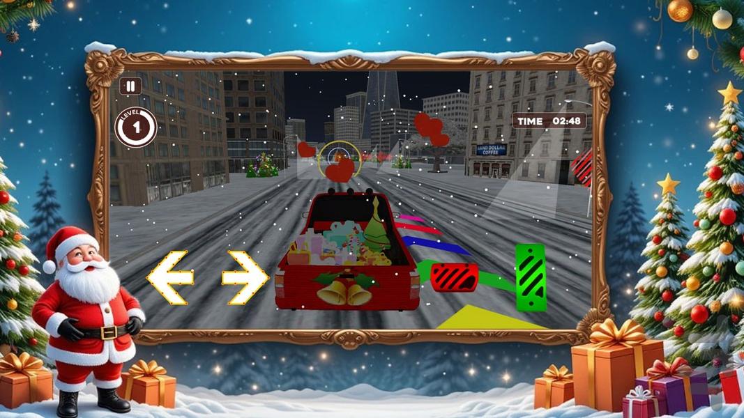 بازی دخترانه بابانوئل - Gameplay image of android game