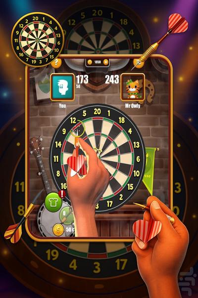 دارت بازی - عکس بازی موبایلی اندروید
