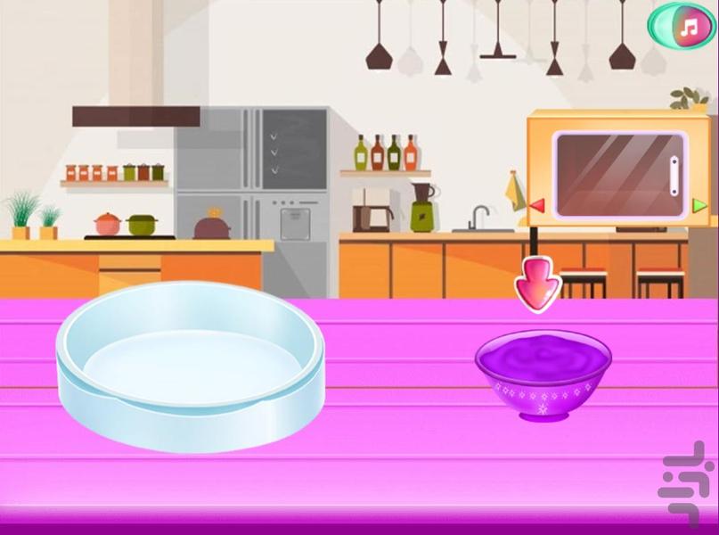 بازی اشپزی کیک عروسکی - عکس بازی موبایلی اندروید