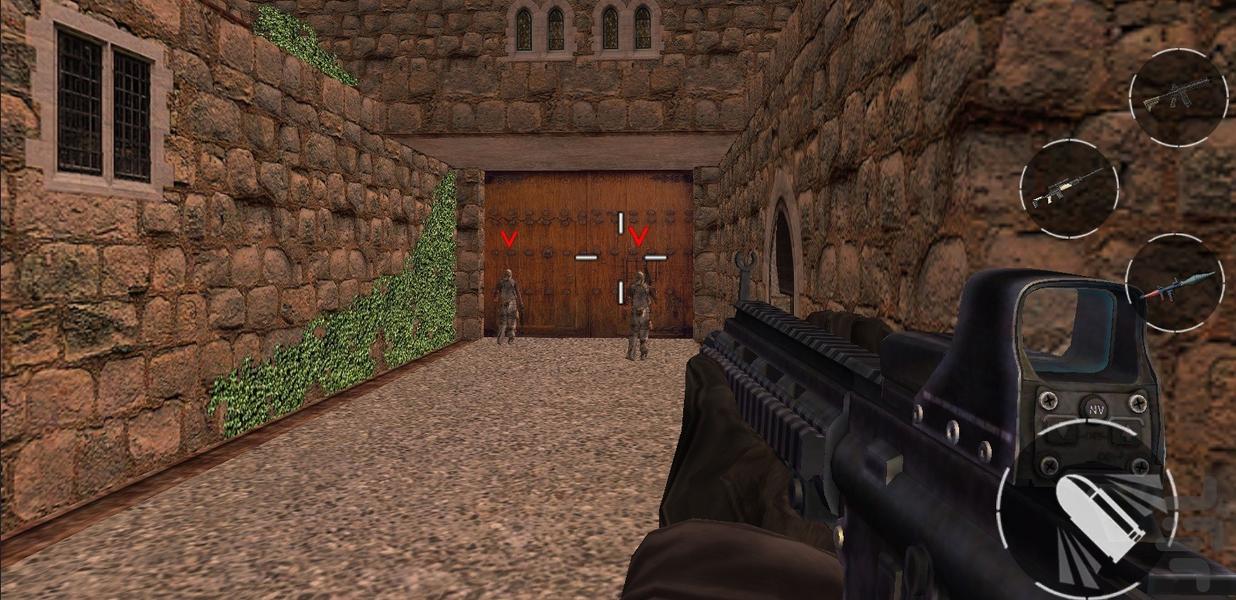 بازی تفنگی - Gameplay image of android game