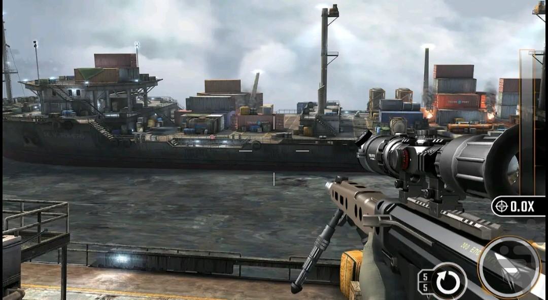 بازی تفنگی - Gameplay image of android game