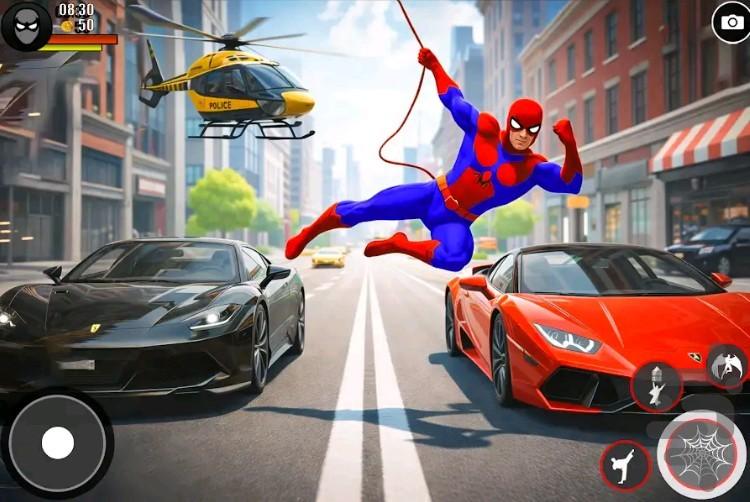 بازی مرد عنکبوتی - عکس بازی موبایلی اندروید