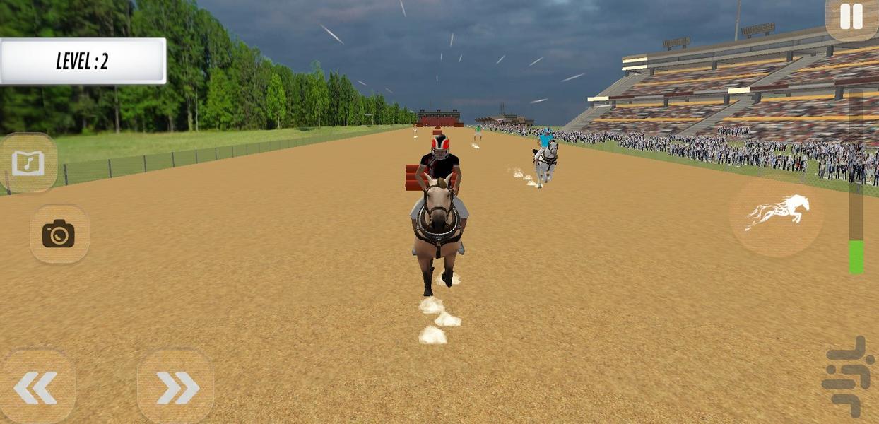 بازی اسب سواری - Gameplay image of android game