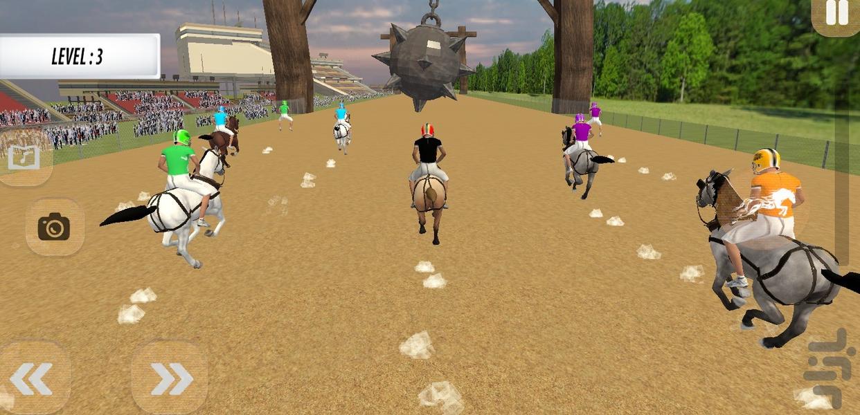 بازی اسب سواری - Gameplay image of android game