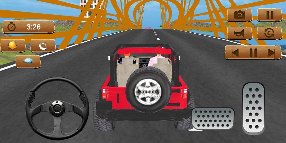 بازی تراکتور - Gameplay image of android game
