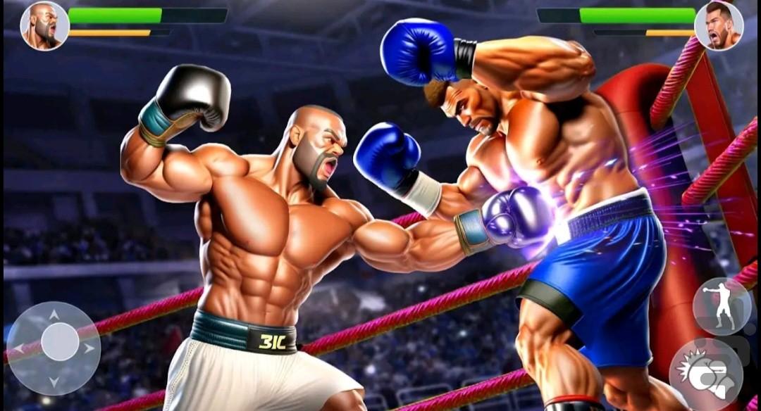 بازی رینگ بوکس - Gameplay image of android game