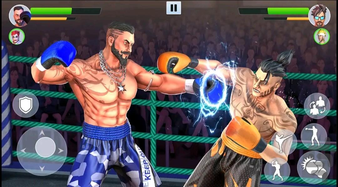بازی رینگ بوکس - Gameplay image of android game