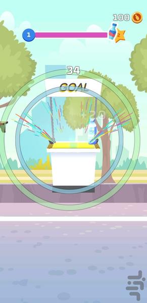 بطری بازی - Gameplay image of android game
