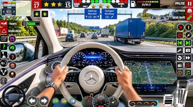 ماشین بازی در شهر - Gameplay image of android game