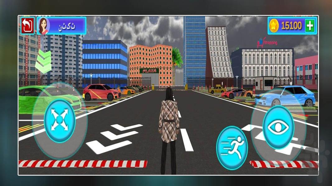 ماشین بازی در شهر - Gameplay image of android game