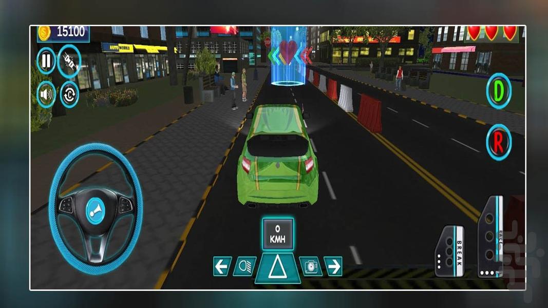 ماشین بازی در شهر - Gameplay image of android game