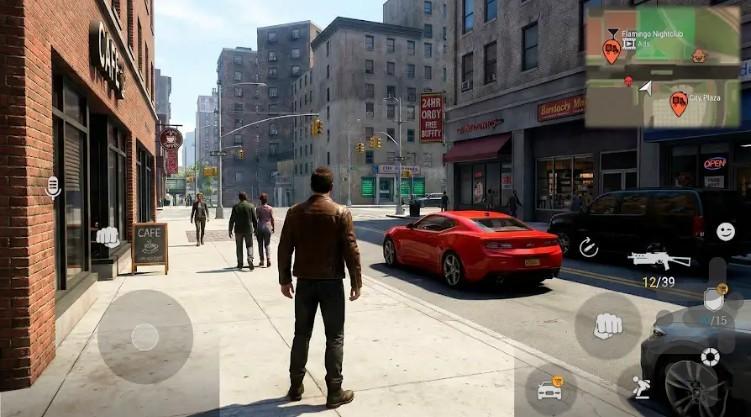 ماشین بازی در شهر - Gameplay image of android game