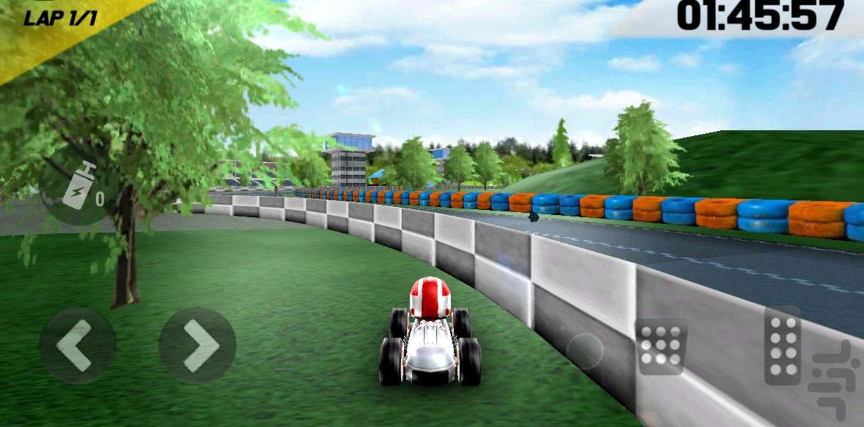 ماشین بازی کارتینگ - Gameplay image of android game