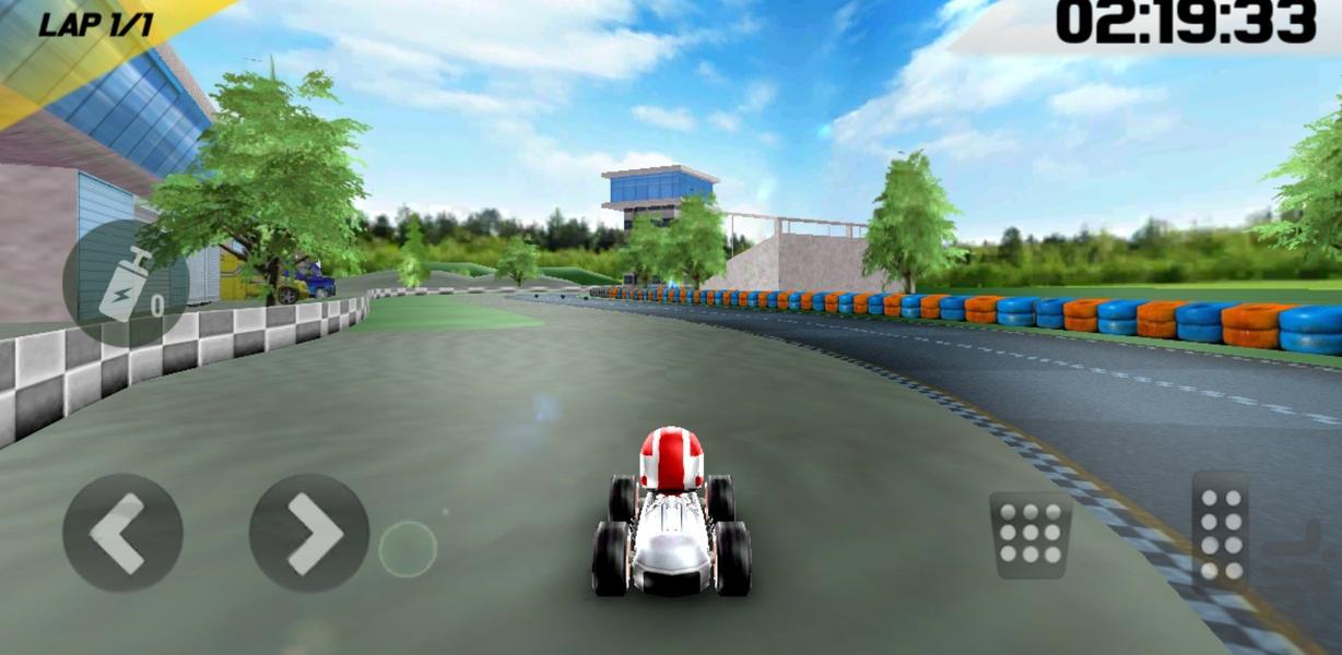 ماشین بازی کارتینگ - Gameplay image of android game