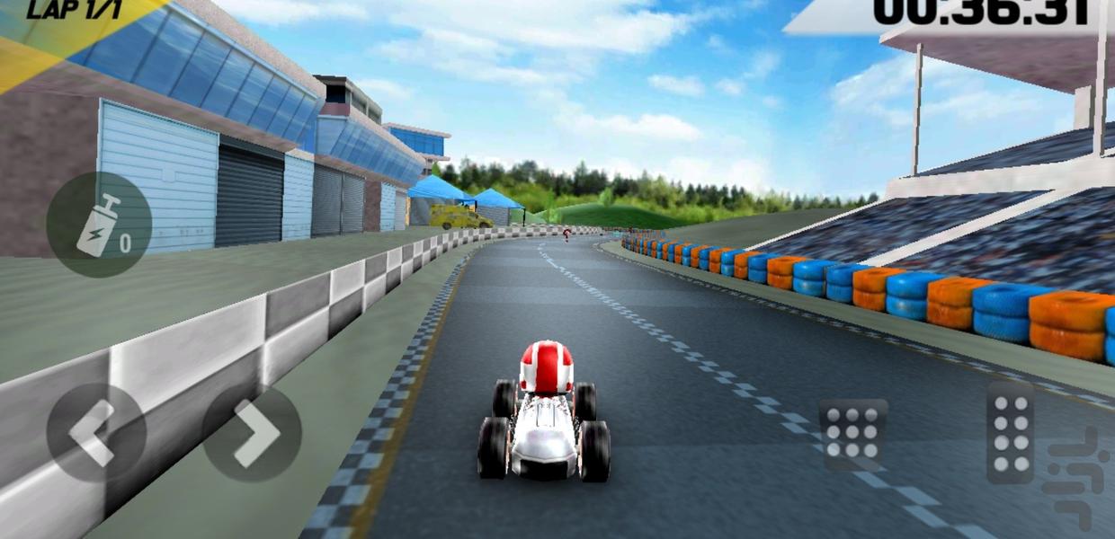 ماشین بازی کارتینگ - Gameplay image of android game