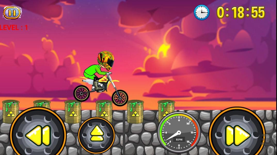 بازی موتور کراس - عکس بازی موبایلی اندروید