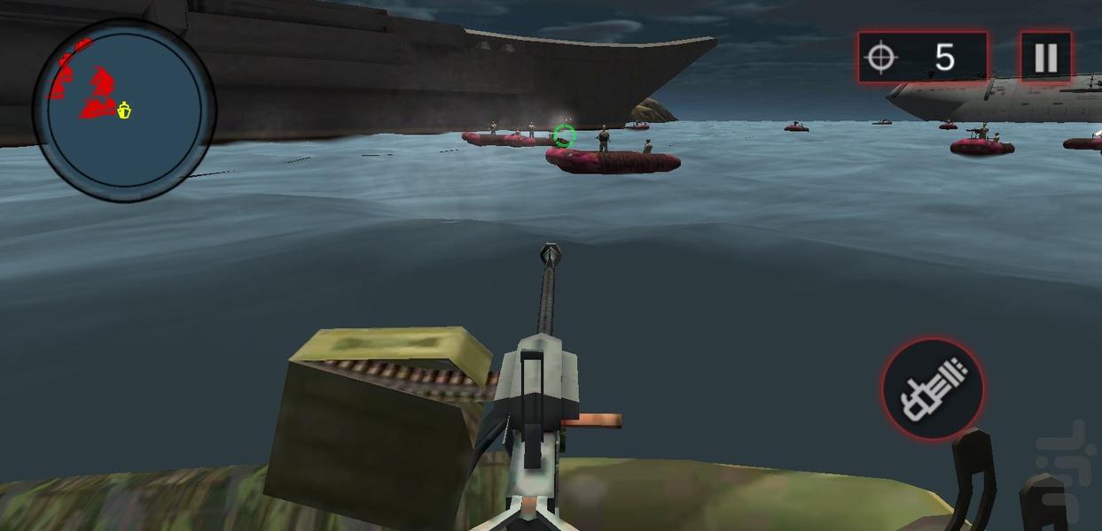 بازی جنگی - Gameplay image of android game