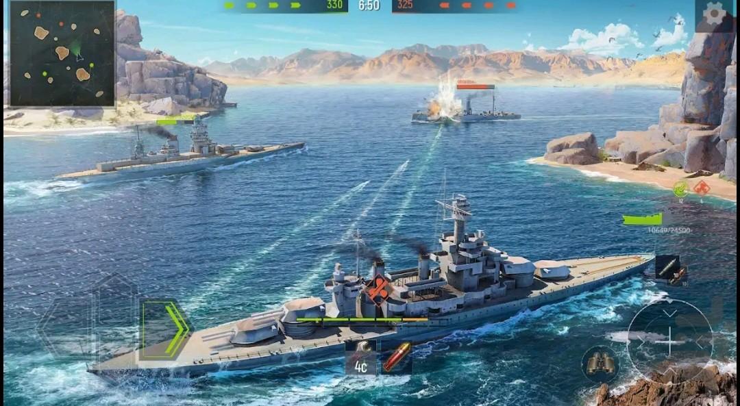 بازی جنگی - Gameplay image of android game