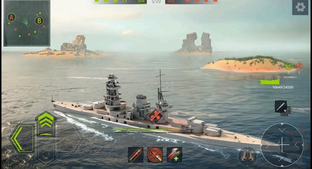 بازی جنگی - Gameplay image of android game