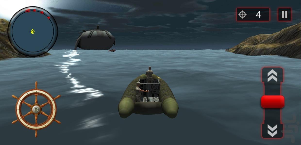 بازی جنگی - Gameplay image of android game